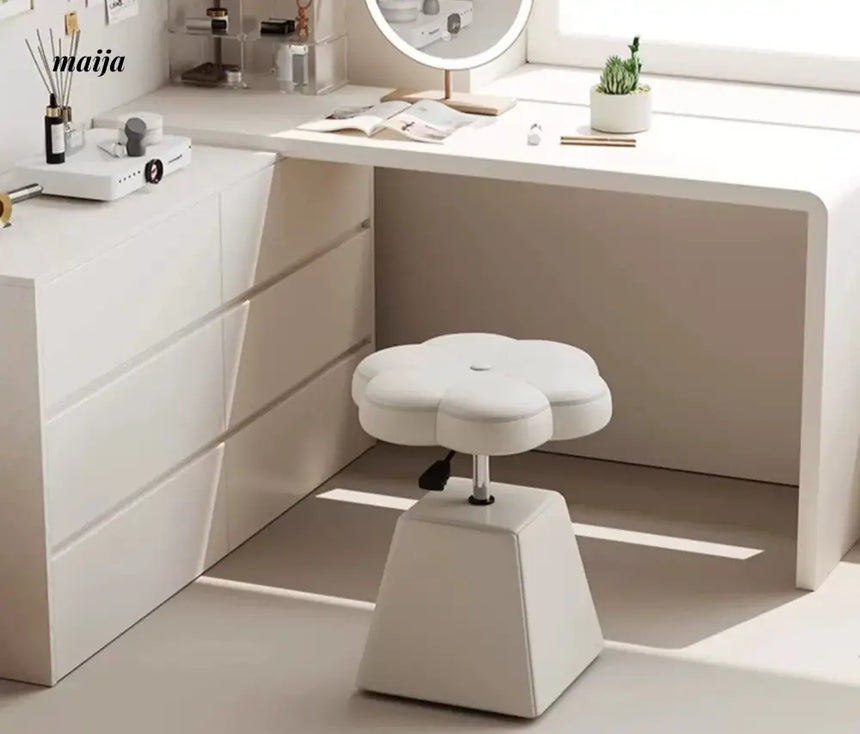 Flower Liftable Dressing Stool from Kaiyashi