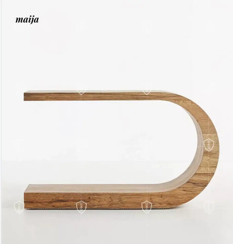 Crescent Solid Wood Console Table from maija