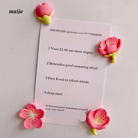 Cherry Blossom Fridge Magnet from maija