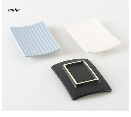 KULE HOME Ceramic Soap Holder Bath Soap Dish from KULE HOME