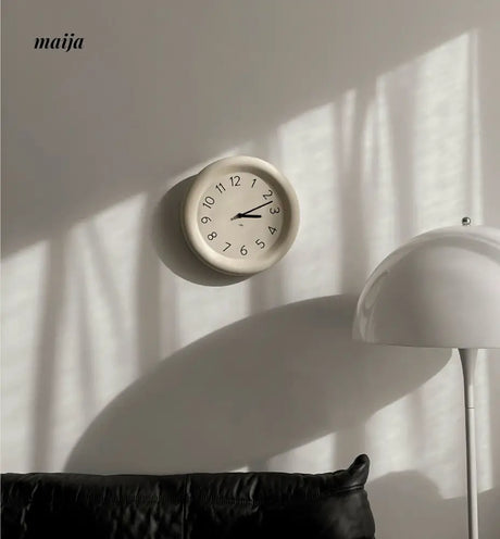 Chubby Ceramic Wall Clock from maija