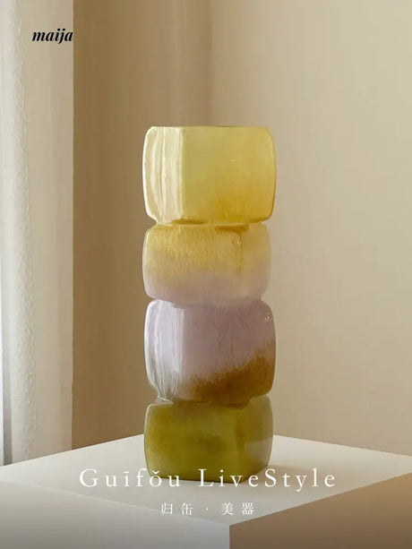 GUIFOU Glazed Floor Standing Vase from GUIFOU