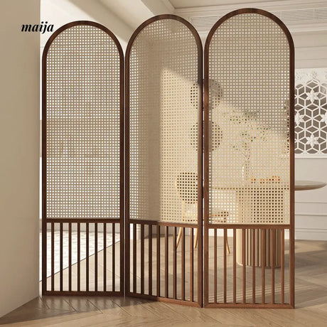HARUNO Lisa Rattan Partition Wall from HARUNO