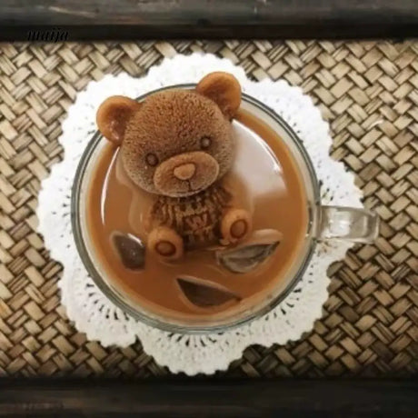 BANKE Coffee Silicone Mold with Little Bears from BANKE