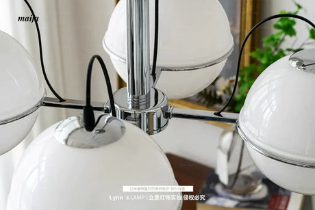 LYNN Space Glossy Modern Ceiling Lamp from Lynn's Lamp