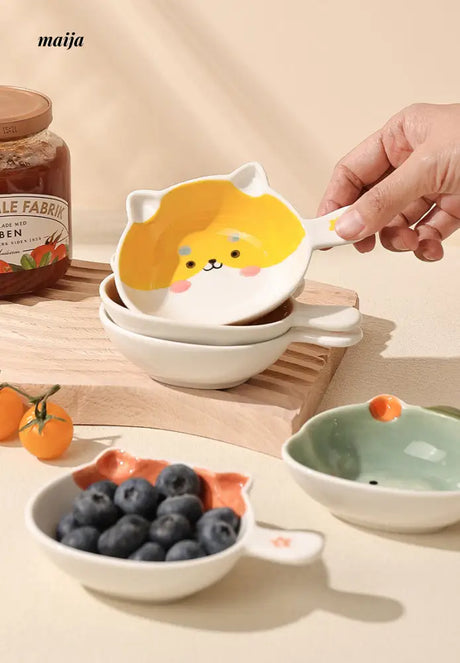 Cute Animal Small Sauce Plate from Kumagai Group