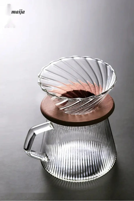JOTO Eight Year Ceramic Coffee Filter V60 Thickened Pot from JOTO