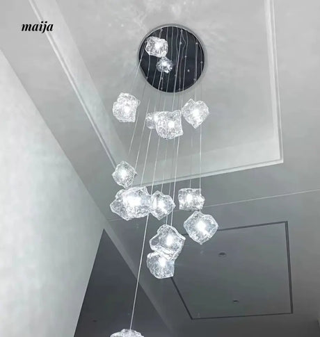 GVG Underwater Effects Staircase Chandelier from GVG