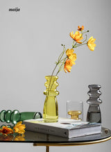 Femme Double Wall Stained Glass Vase from maija