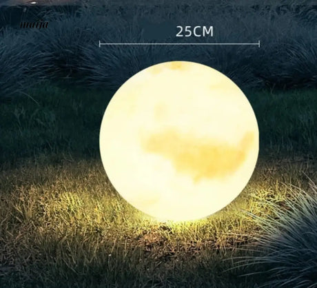 GVG Solar-Powered Waterproof Moon Garden Lamp from Kaiyashi