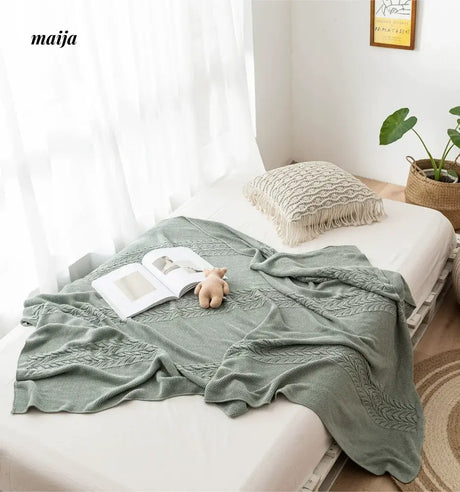 MISTYWOOD Knitted Yellow Duvet for Leisure from MISTYWOOD