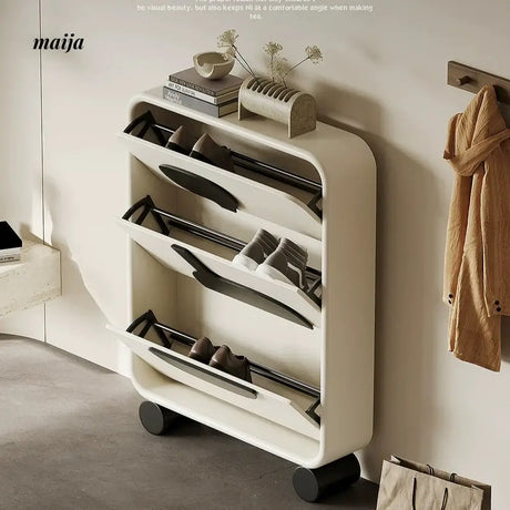 TIDELEADER Music Note Shoe Cabinet from TIPTOE