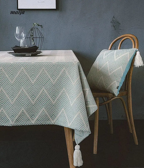 Chevron Vintage Tablecloth from maija