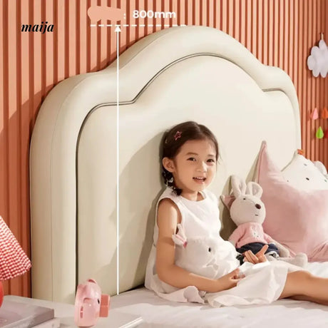 LINSYKIDS Angelica Soft Headrest Children's Bed from LINSY KIDS