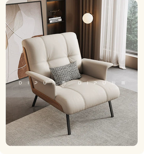 DIPU Orion Minimalist Leather Sofa Chair from DIPU