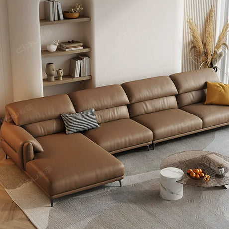 DIPU Camilo New Collection Leather Sofa from DIPU