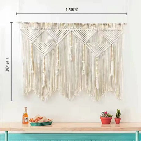 ZHANG MEIMEI Woven Decorations Handmade Boho Tapestry from ZHANG MEIMEI
