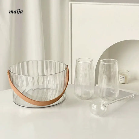 BANKE Summer Fruit Tea Coffee Glass Cup from BANKE