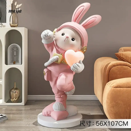 YUNCAN Leo Rabbit Floor Light Ornament from YUNCAN