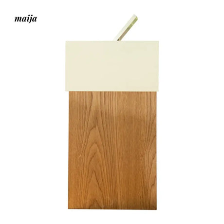 MUSN Large Wooden Trash Bin from MUSN