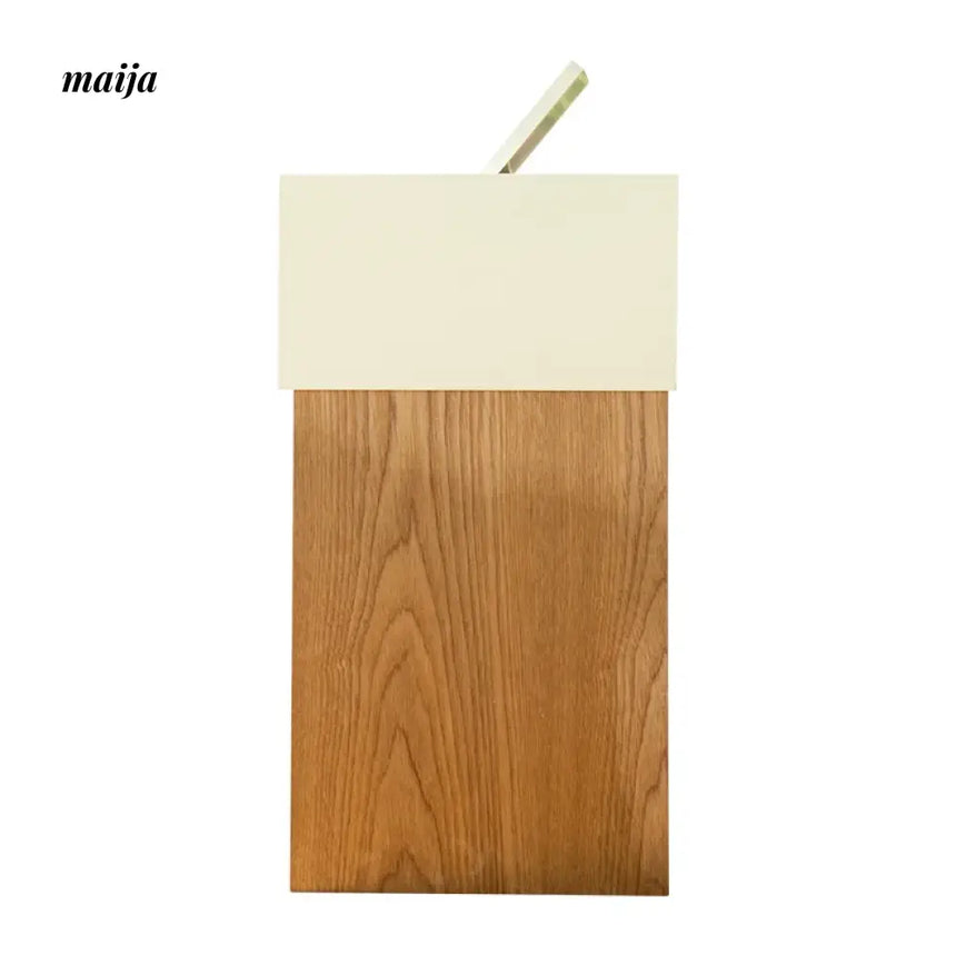 MUSN Large Wooden Trash Bin from MUSN