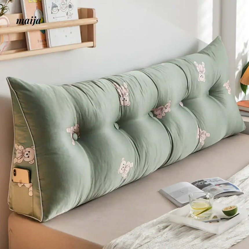 MAN YUE HOME Cooling Silk Bedside Pillow for Tatami in Summer from MAN YUE HOME