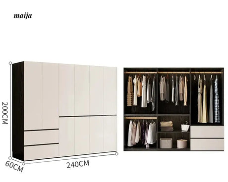 MEIHOUSE Minimalist Bedroom Storage Cabinet from MEIHOUSE