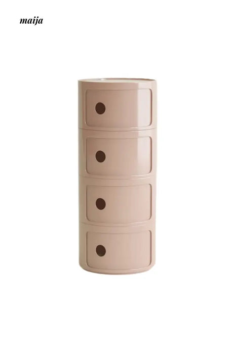 PUMPKIN BOX Round Minimalist Bedside Table from PUMPKIN BOX