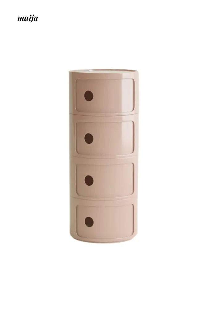PUMPKIN BOX Round Minimalist Bedside Table from PUMPKIN BOX