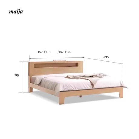 GENJI Brooklyn Solid Wood Bed from GENJI