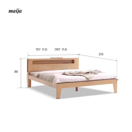 GENJI Brooklyn Solid Wood Bed from GENJI
