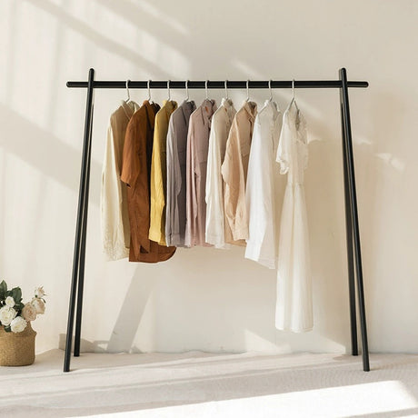 Jessie Solid Wood Clothing Rack from maija