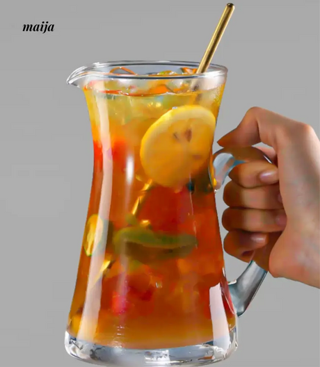 BANKE Large Fruit Tea Glass Teapot 700ml from BANKE