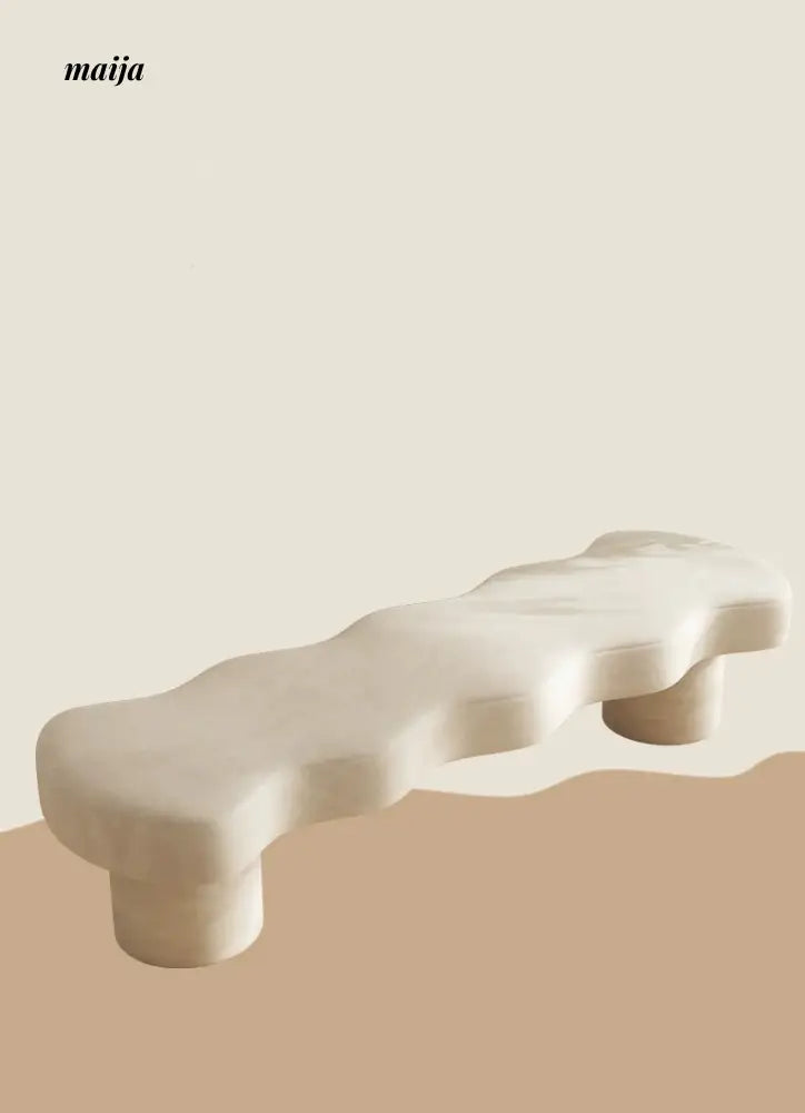 Elouise Wavy Long Bench from maija