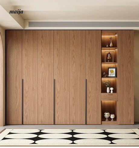 MEIHOUSE French Glass Door Romantic Bedroom Wardrobe Cabinet from MEIHOUSE