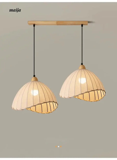 ZHONGSHAN Wabi-Sabi Linen Chandelier for Tea Room from ZHONGSHAN