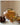 GUIFOU Antique Style Glazed Vase and Tray Set from GUIFOU