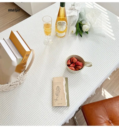MAN YUE HOME Lace Tablecloth for French INS Style Dining Spaces from MAN YUE HOME