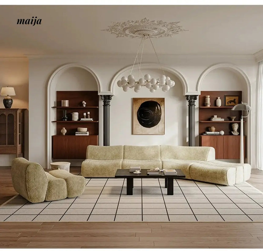 SMALL HIBISCUS Bamboo Modular Sofa from SMALL HIBISCUS