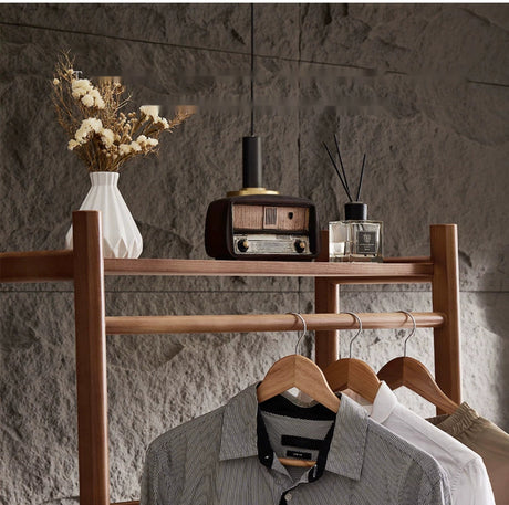 RATTAN CRAFTSMAN Wooden Hanger Japanese Storage from RATTAN CRAFTSMAN