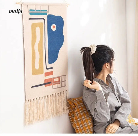 MAN YUE HOME Hanging Nordic INS Tapestry for Dormitory Bedroom from MAN YUE HOME