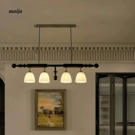 NANCY French Solid Wood Wabi-Sabi Chandelier from NANCY