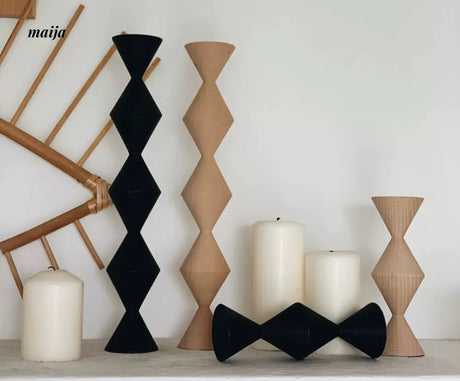 HOMESIDE Endless Column Solid Wood Candlestone from HOMESIDE