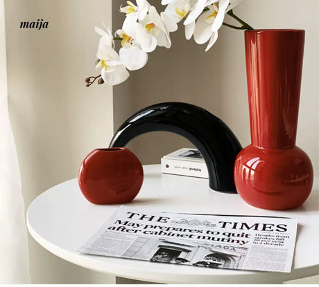 HOMESIDE Baohos Middle Wind Vase from HOMESIDE