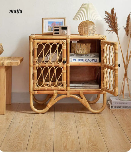 19 DREAM SPACE Japanese Rattan Shoe Cabinet from 19 DREAM SPACE