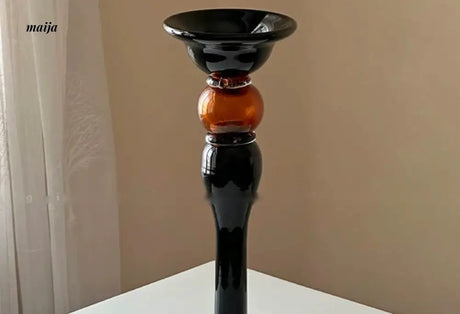 GUIFOU Antique Glass Candle Holder from GUIFOU