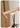 LOWERLEFT Wooden Glass Swivel Cart from Lower Left