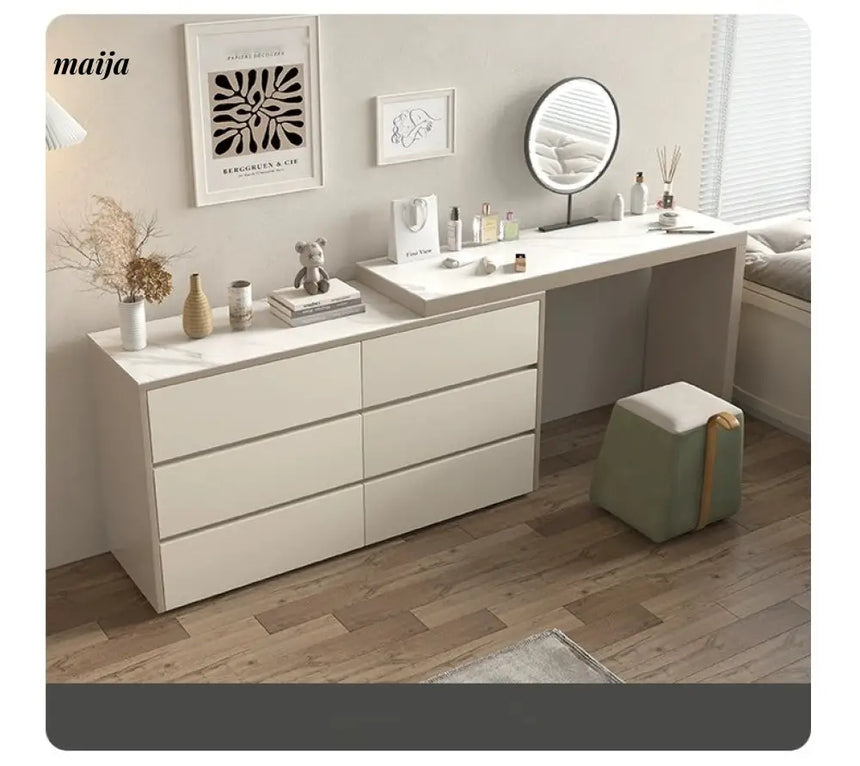 MEIHOUSE Modern Minimalist Dressing Table Bedroom Storage System from MEIHOUSE