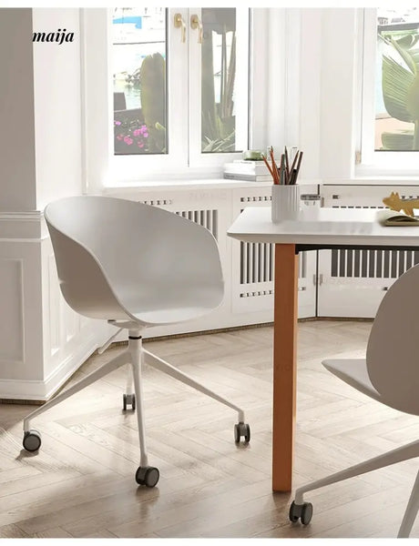 LOWERLEFT Rotating Computer Chair from Lower Left