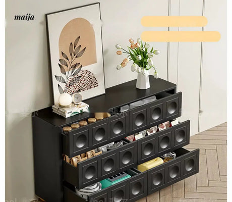 FEEL Medieval Black Chest of Drawers from FEEL